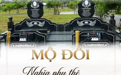 Mộ đôi – biểu tượng tình yêu vĩnh cửu giữa vợ chồng